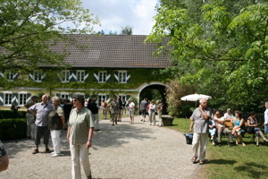 Wasserbur Innenhof zum Tor
