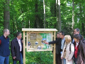 Infotafel zur Berg. Heideterrasse